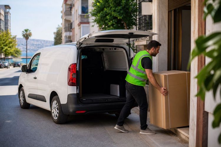 İzmir'de Araba Kurye ile Büyük Paket ve Eşya Taşıma (2026)
